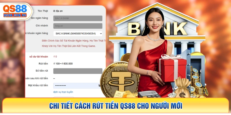 Chi tiết cách rút tiền QS88 cho người mới